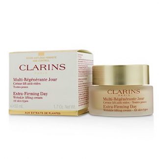 CLARINS EXTRA-FIRMING DAY WRINKLE LIFTING CREAM - ALL SKIN TYPES (BOX SLIGHTLY DAMAGED) 50ML/1.7OZ