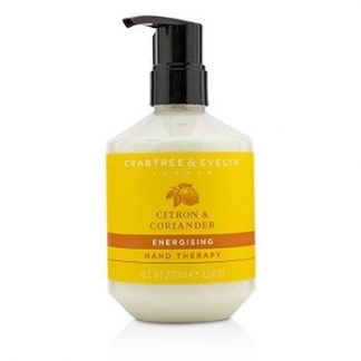 CRABTREE &AMP; EVELYN CITRON &AMP; CORIANDER ENERGISING HAND THERAPY 250ML/8.64OZ