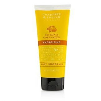 CRABTREE &AMP; EVELYN CITRON &AMP; CORIANDER ENERGISING BODY SMOOTHER 175G/6.1OZ