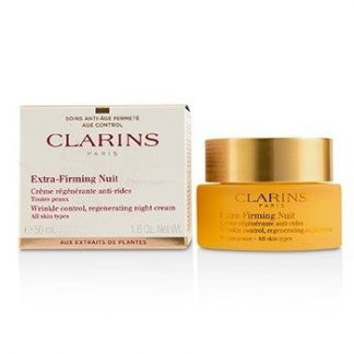 CLARINS EXTRA-FIRMING NUIT WRINKLE CONTROL, REGENERATING NIGHT CREAM - ALL SKIN TYPES 50ML/1.6OZ