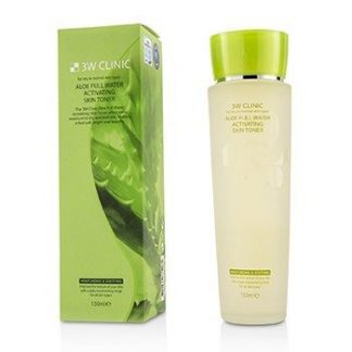 3W CLINIC ALOE FULL WATER ACTIVATING SKIN TONER - FOR DRY TO NORMAL SKIN TYPES 150ML/5OZ