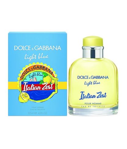 DOLCE & GABBANA D&G LIGHT BLUE ITALIAN ZEST POUR HOMME EDT FOR MEN
