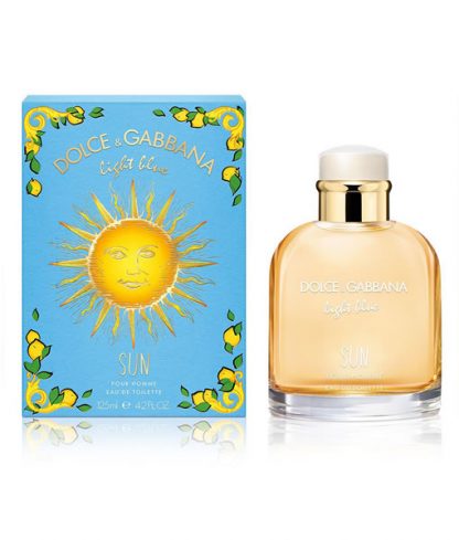 DOLCE AND GABBANA D&G LIGHT BLUE SUN POUR HOMME EDT FOR MEN