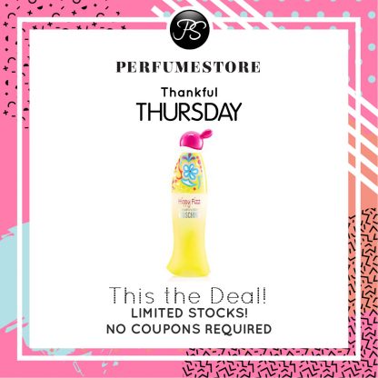 MOSCHINO CHEAP AND CHIC HIPPY FIZZ EDT FOR WOMEN 100ML [THANKFUL THURSDAY SPECIAL]