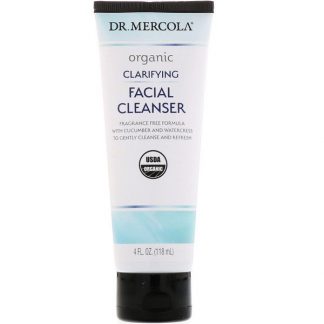 Dr. Mercola, Organic Clarifying Facial Cleanser, 4 fl oz (118 ml)