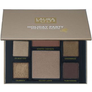 Laura Geller, Party in a Palette, Full Face Palette Collection, 3 Eye + Cheek Palettes