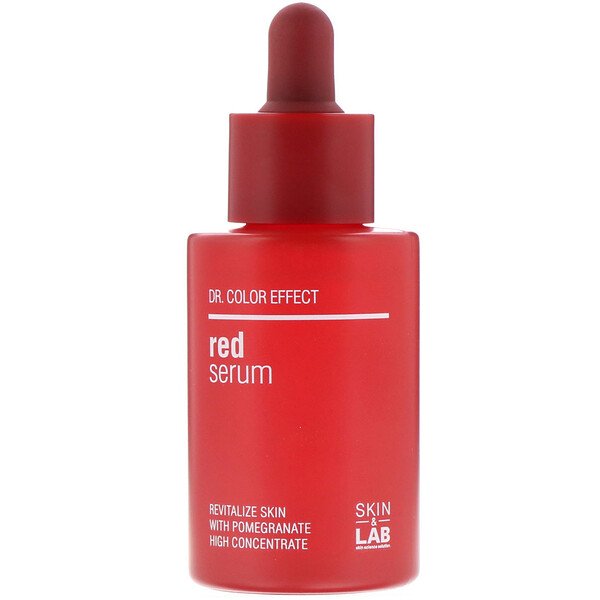 Skin & Lab, Dr. Color Effect, Red Serum, 1.35 fl oz (40 ml)