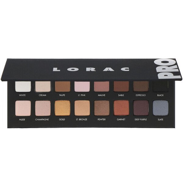 Lorac, Pro Palette with Mini Behind the Scenes Eye Primer, 0.51 oz (14.3 g)