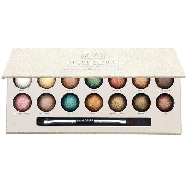 Laura Geller, The Delectables Eye Shadow Palette, Delicious Shades of Nude, 14 Well Palette