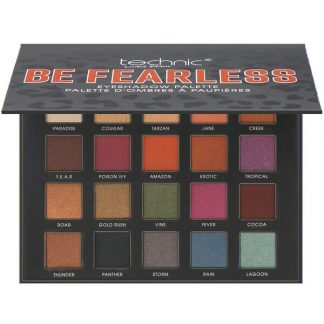 W7, Technic, Limited Edition, Be Fearless, Eye Shadow Palette, 0.56 oz (16 g)