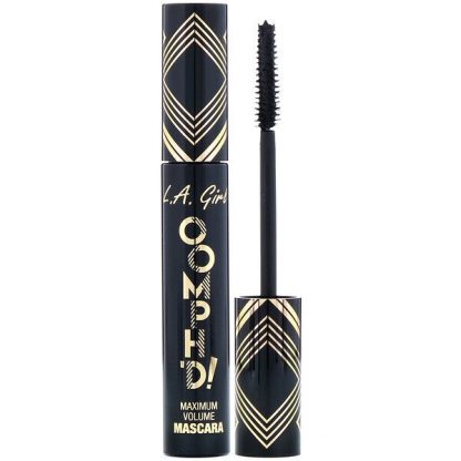 L.A. Girl, Oomph'd Mascara, Super Black, 0.27 fl oz (8 ml)