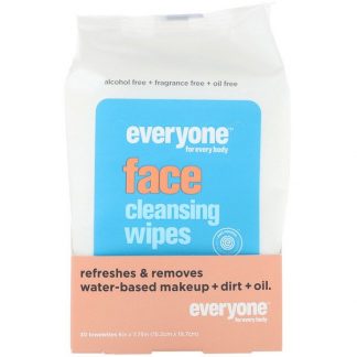 Everyone, Face, Cleansing Wipes, 30 Towelettes