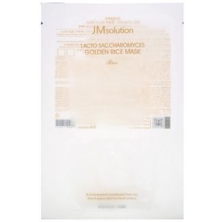 JM Solution, Lacto Saccharomyces Golden Rice Mask, 1 Sheet, 30 ml
