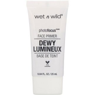Wet n Wild, PhotoFocus, Dewy Face Primer, Till Prime Dew Us Part, 0.84 fl oz (25 ml)