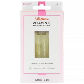 Sally Hansen, Vitamin E Nail & Cuticle Oil , 0.45 fl oz (13.3 ml)