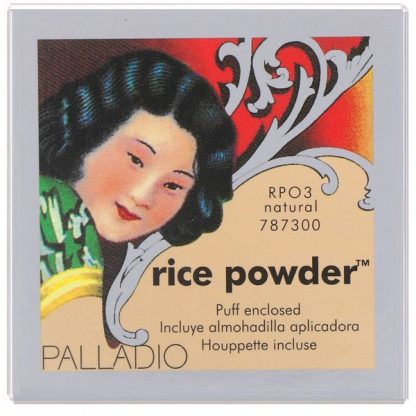 Palladio, Rice Powder, Natural, 0.60 oz (17 g)