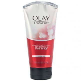 Olay, Regenerist, Advanced Anti-Aging, Detoxifying Pore Scrub, 5 fl oz (150 ml)