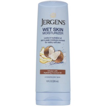 Jergens, Wet Skin Moisturizer, Coconut Oil, 10 fl oz (295 ml)