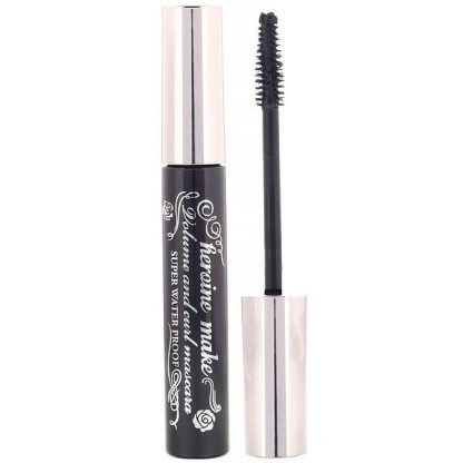 KissMe, Heroine Make, Volume & Curl Mascara, Super Waterproof, #01 Super Black, 0.21 oz (6 g)