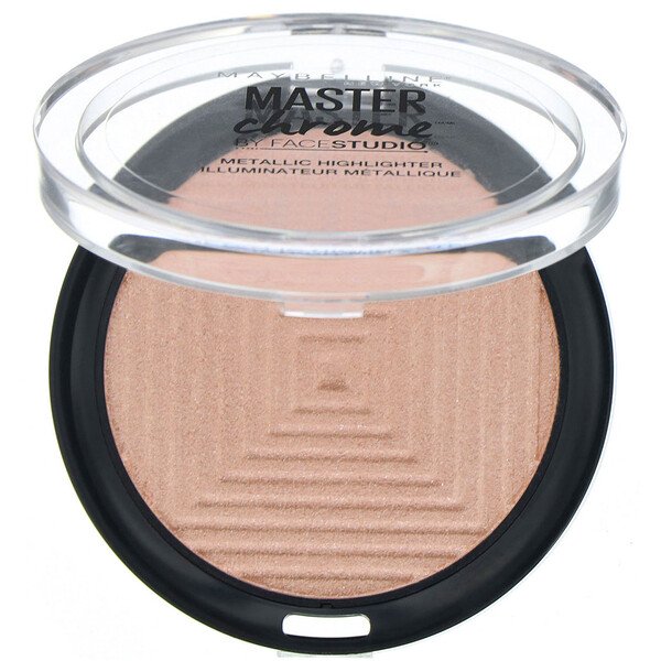 Maybelline, Master Chrome, Metallic Highlighter, Molten Peach 150 , 0.19 oz (5.6 g)