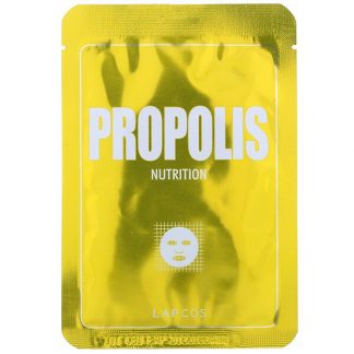 Lapcos, Propolis Sheet Mask, Nutrition, 1 Sheet, 0.84 fl oz (25 ml)