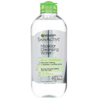 Garnier, SkinActive, Micellar Cleansing Water, All-in-1 Makeup Remover, Oily Skin, 13.5 oz (400 ml)