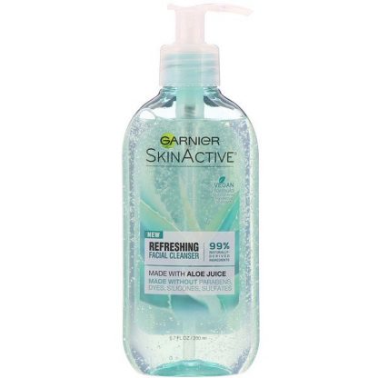 Garnier, SkinActive, Refreshing Facial Cleanser with Aloe Juice, 6.7 fl oz (200 ml)