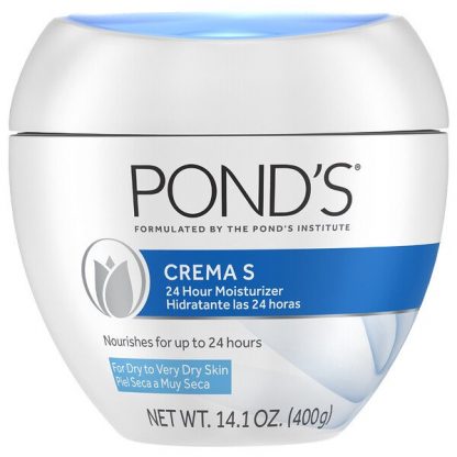 Pond's, Crema S, 24 Hour Moisturizer, 14.1 oz (400 g)