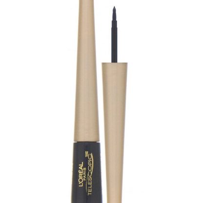 L'Oreal, Telescopic Control Tip Liquid Eyeliner, 820 Charcoal, .08 fl oz (2.45 ml)