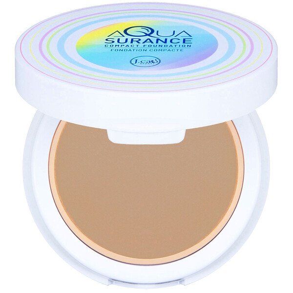 J.Cat Beauty, Aquasurance Compact Foundation, ACF106 Honey, 0.31 oz (9 g)