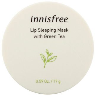 Innisfree, Lip Sleeping Mask with Green Tea, 0.59 oz (17 g)