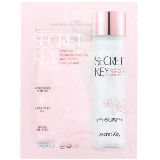Secret Key, Starting Treatment Essential Mask Sheet, Rose Edition, 10 Sheets, 1.05 oz (30 g) Each