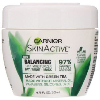 Garnier, SkinActive, Balancing 3-in-1 Face Moisturizer with Green Tea, 6.75 fl oz (200 ml)