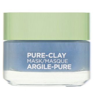 L'Oreal, Pure-Clay Mask, Clear & Comfort, 3 Pure Clays + Seaweed, 1.7 oz (48 g)