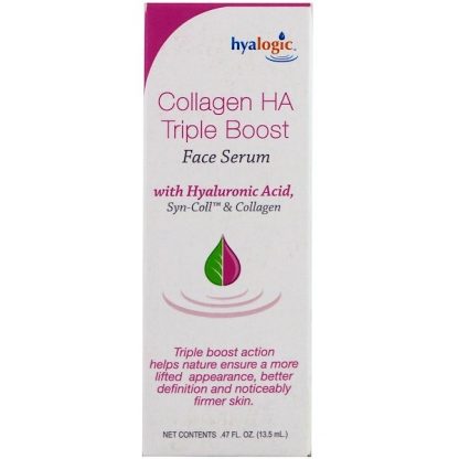 Hyalogic , Collagen HA Triple Boost Face Serum, .47 fl oz (13.5 ml)