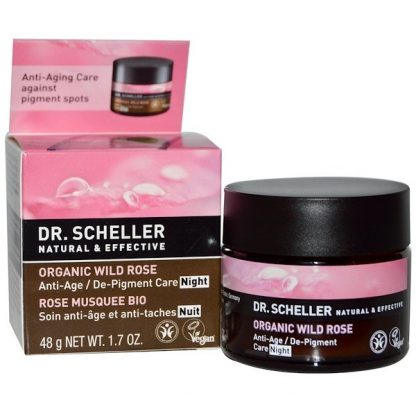 Dr. Scheller, Anti-Age / De-Pigment Care, Night, Organic Wild Rose, 1.7 oz (48 g)