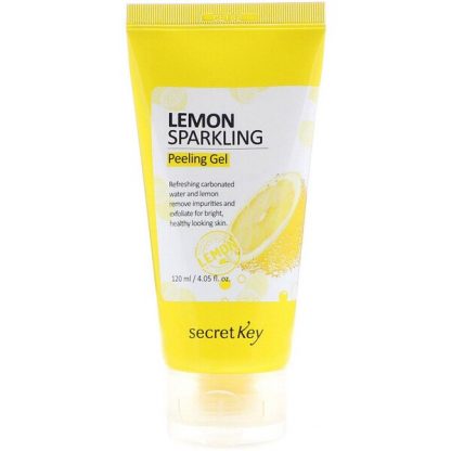 Secret Key, Lemon Sparkling Peeling Gel, 4.05 fl oz (120 ml)