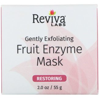 Reviva Labs, Gently Exfoliating, Fruit Enzyme Mask, 2.0 oz (55 g)