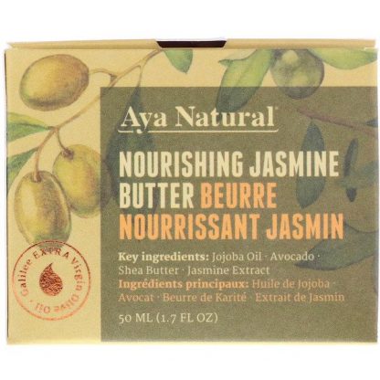 Aya Natural, Nourishing Jasmine Butter, 1.7 fl oz (50 ml)