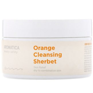 Aromatica, Orange Cleansing Sherbet, 6.3 oz (180 g)
