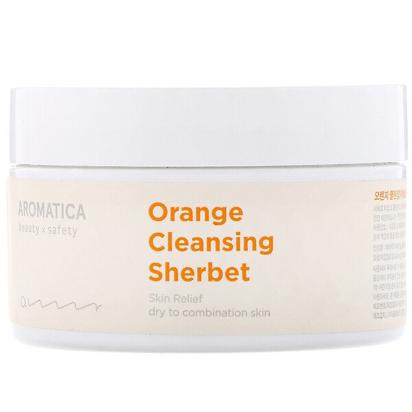 Aromatica, Orange Cleansing Sherbet, 6.3 oz (180 g)