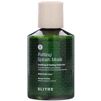 Blithe, Patting Splash Mask, Soothing & Healing Green Tea, 5.07 fl oz (150 ml)
