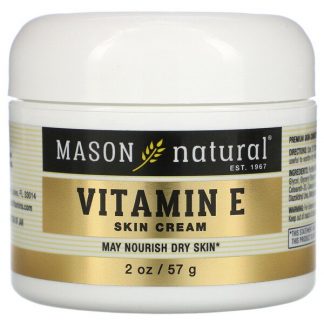 Mason Natural, Vitamin E Skin Cream, Pear Scent, 2 oz (57 g)