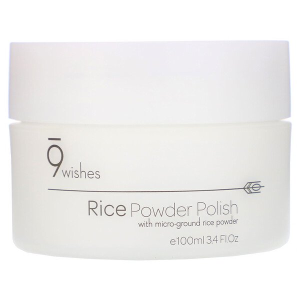 9Wishes, Rice Powder Polish, 3.4 fl oz (100 ml)