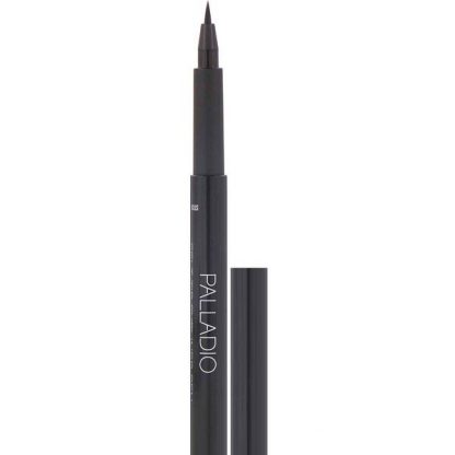 Palladio, Felt-Tip Eyeliner Pen, Jet Black, 0.037 fl oz (1.1 ml)