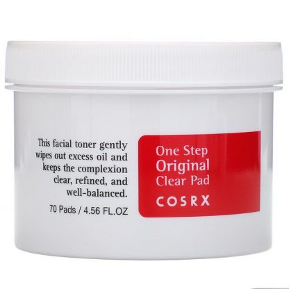 Cosrx, One Step Pimple Clear Pad, 70 Pads, (4.56 fl oz)