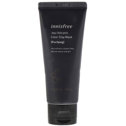 Innisfree, Jeju Volcanic Color Clay Mask, Purifying, 2.36 fl oz (70 ml)