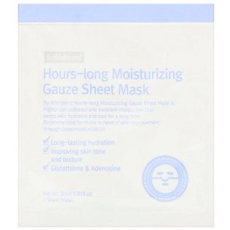 Wishtrend, Hours-Long Moisturizing Gauze Sheet Mask, 1 Sheet, 1.01 fl oz (30 ml)