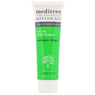 Meditree, Pure Australian Botanicals, Tea Tree Facial Cleanser, For Oily & Combination Skin, 3.5 oz (100 g)