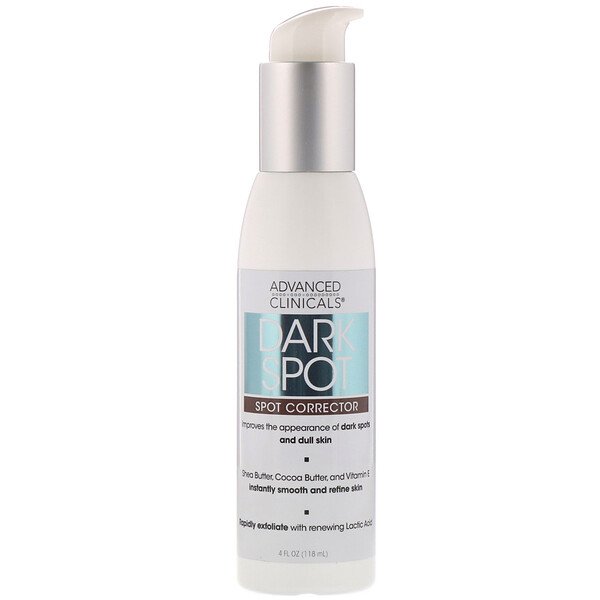 Advanced Clinicals, Dark Spot, Spot Corrector, 4 fl oz (118 ml)